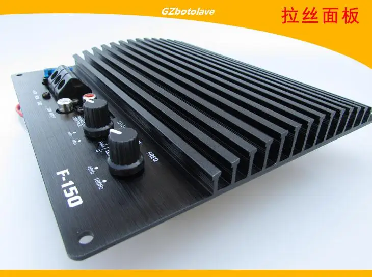 1200W high power active single road automobile power font b amplifier b font board can push