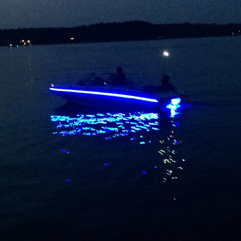 

RV LED Camper Awning Boat Light Set w/IR Remote 24 key RGB 16FT 3528 Waterproof