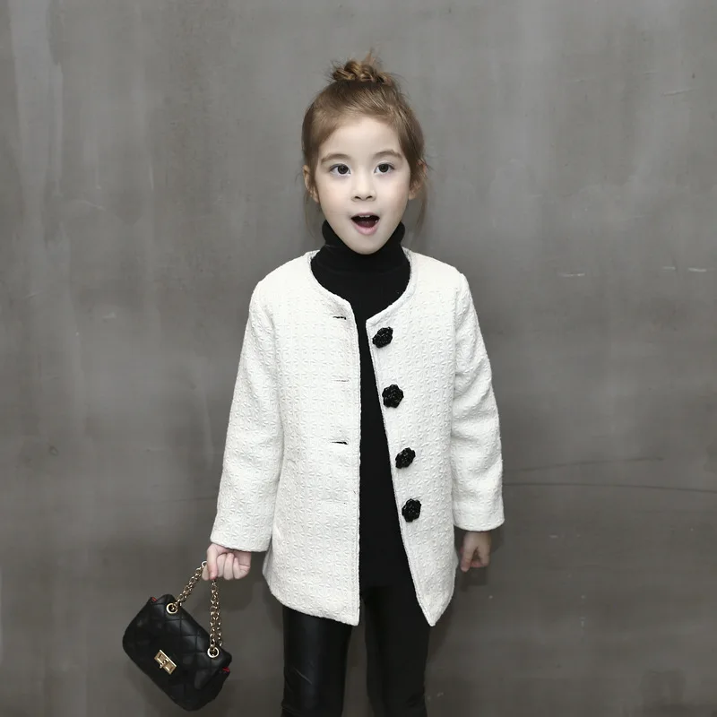 Детское шерстяное пальто зимняя куртка для девочек 6 гцт 034|girl coat|manteau enfantmanteau enfant