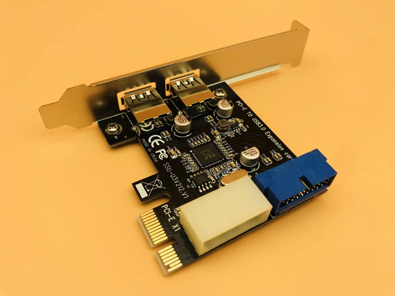 USB концентратор PCI E 2 порта 3 0 19 контактный разъем|Платы расширения| |
