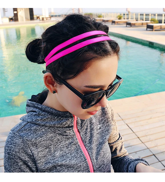 TuTive Paquete De 6 Diademas Extra Anchas Para Mujer, Bandas Elásticas Para El Cabello, Turbante Para Niñas, Accesorios De Estilo, Diademas Deportivas, Diademas De Moda Para Mujeres (negro, Beige