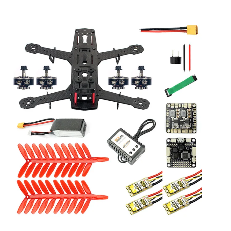 NO Camera JMT 250 полный комплект RC FPV Квадрокоптер Дрон 250 мм комплект из углеродного волокна для рамы F3 Контроллер полета Raptor BLS Pro 30A ESC 700TVL камера - Цвет: NO Camera