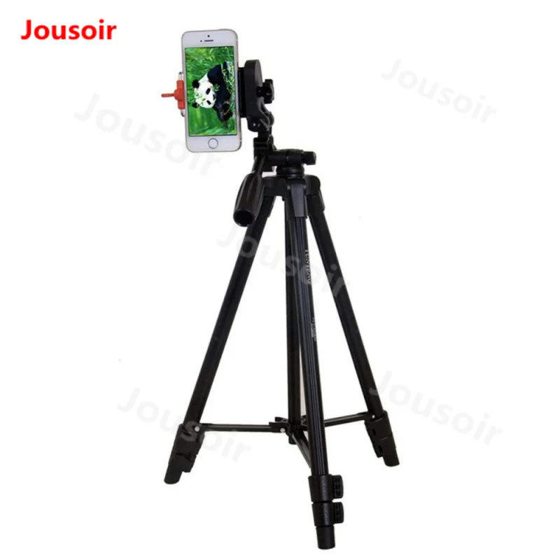 Yunteng 520 Clip Professional Tripod for Samsung iPhone HTC ZTE Cell Phone Digital Camera SLR and iPad Tablet PC+Clip CD05 T06 |