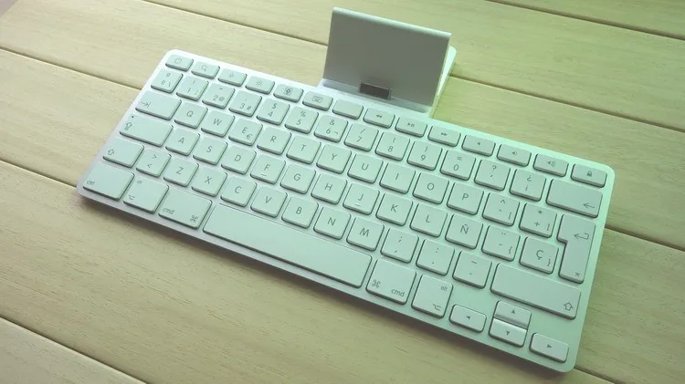 MAORONG торговая испанская клавиатура для Apple кронштейн клавиатуры для iphone 4S для ipad 1 2 3 выделенная док-станция