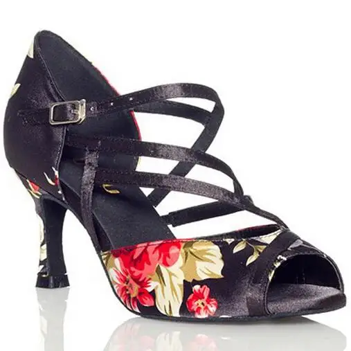 Ladies Women Latin Dance Shoes Salsa Tango Dancing Shoes For Women 6cm 8.5cm 10cm High Heel Ballroom Shoes Dance
