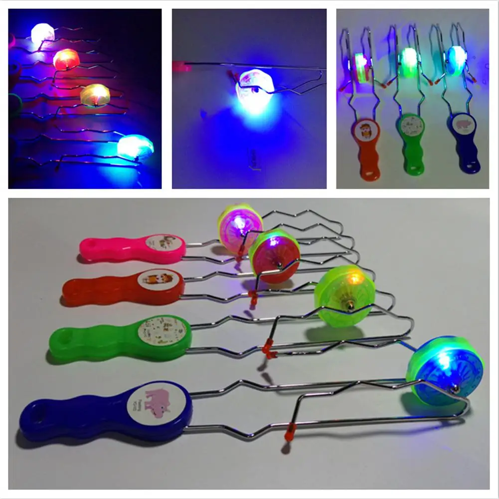 

HobbyLane Creative Light-up Gyro Wheel Rail Twirler Spinning Flashing Gyro Science Toy Kids Gifts Educational Puzzle Toys