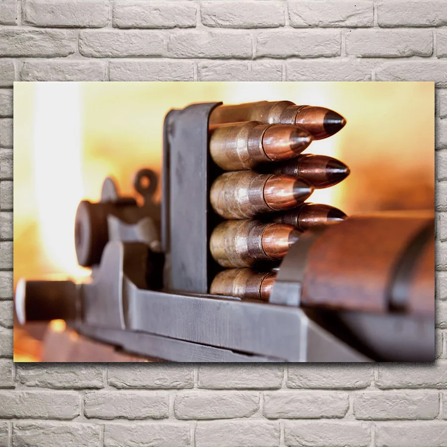 Макро M1 Garand пистолет произведение искусства гостиной украшение дома стены искусства Декор деревянная рамка плакаты KJ724