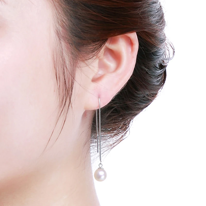 Daimi Long Earrings Fashion 925 Silver Jewelry Real Pearls Charms Daimi Long Earrings Fashion 925 Silver Jewelry Real Pearls Charms 2017 New Ear Thread Name Brand In From Accessories On Aliexpress