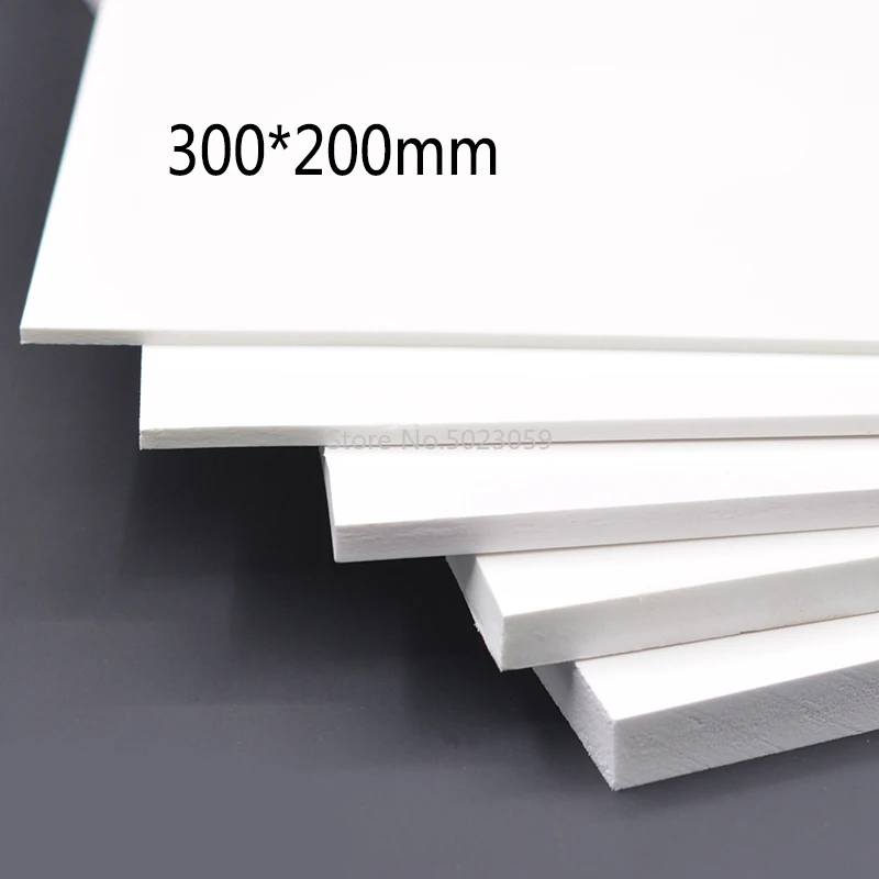 Pack of 5,3mm SQINAA Foam Board PVC Foam Sheet 400x600mm White for DIY Crafts Format Presentation Model Making 