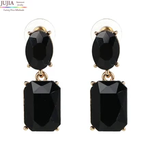 10 видов цветов Высокое качество себе серьги модные блестящие Полный Кристалл Стад Серьги для женщин ювелирные изделия Леди подарок