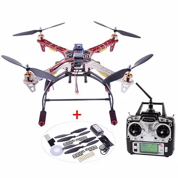 

RC Quadrocopter Set DIY HJ F450 Frame + 1045 Propeller + A2212 Motor + 30A ESC + MWC2.5 flight control + B3 Charger + Flysky T6