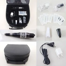 Профессиональный Перманентный макияж бровей машина наборы высшего класса иглы Советы чехол Аксессуары поставка