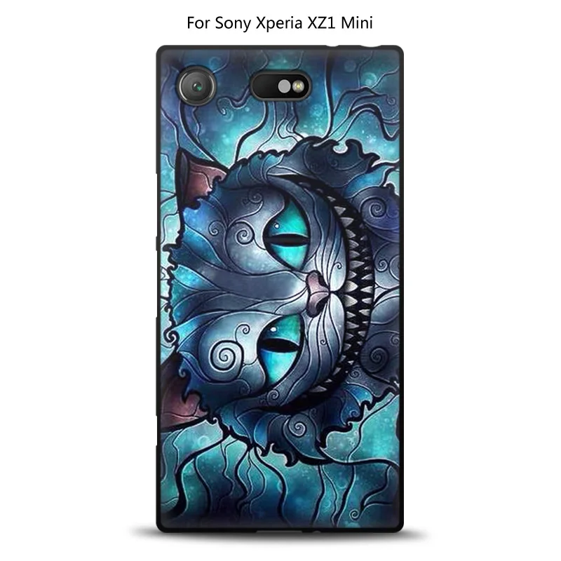 JURCHEN чехол для телефона для sony Xperia XZ1 Compact Cover G8841 G8842 Мягкий ТПУ силиконовый чехол с рисунком для sony Xperia XZ1 Compact чехол - Цвет: 17
