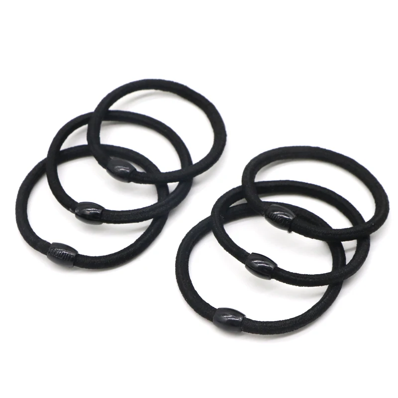 30PCS Hair Accessories Black Hair Braid Elastic Holders Braiders Rope Rubber Bands Tie Gum Styling Tools For Hair Hairdressers