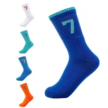 5 пар, носки для бега с номером 7, спортивные носки для шоссейного велосипеда, носки для пешего туризма, футбола, баскетбола, велосипедные носки