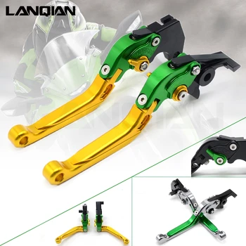 

CNC Motorcycle Brakes Clutch Levers Adjustable Folding Extendable For Kawasaki ZX12R 2000 - 2005 ZX9R 2000- 2002 2003 ZX 12R 9R