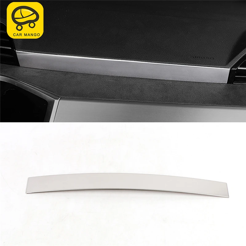 

CAR MANGO Car Styling Central Control Panel Cover Trim Frame Sticker Interior Accessories for Audi Q3 2019