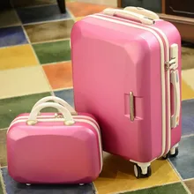 2016 New Hot sales One set Trolley case suitcase set/travell case luggage/Pull Rod trunk rolling spinner wheels/PC boarding bag