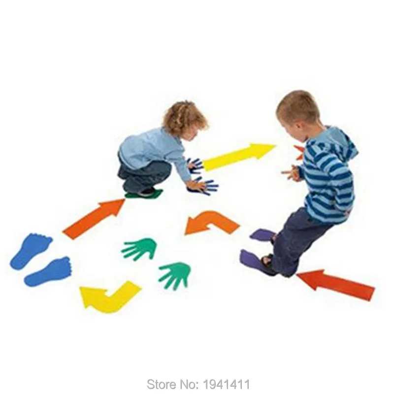 36Pcs sets outdoor toys EVA Hands Feet And Arrows Game Exercise the Flexibility Of The Hands