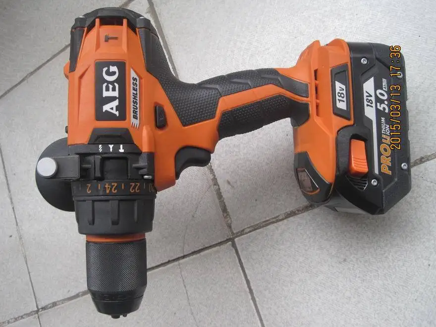 The new imported German AEG 18V brushless impact driver drill drill