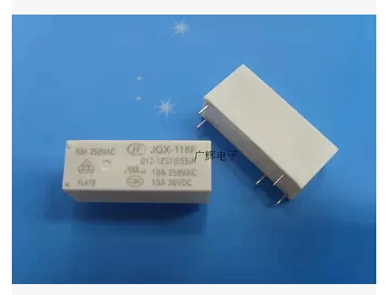 Горячая новинка JQX 118F 012 1ZS1 12VDC 12V 10A реле DIP5|hongfa| |