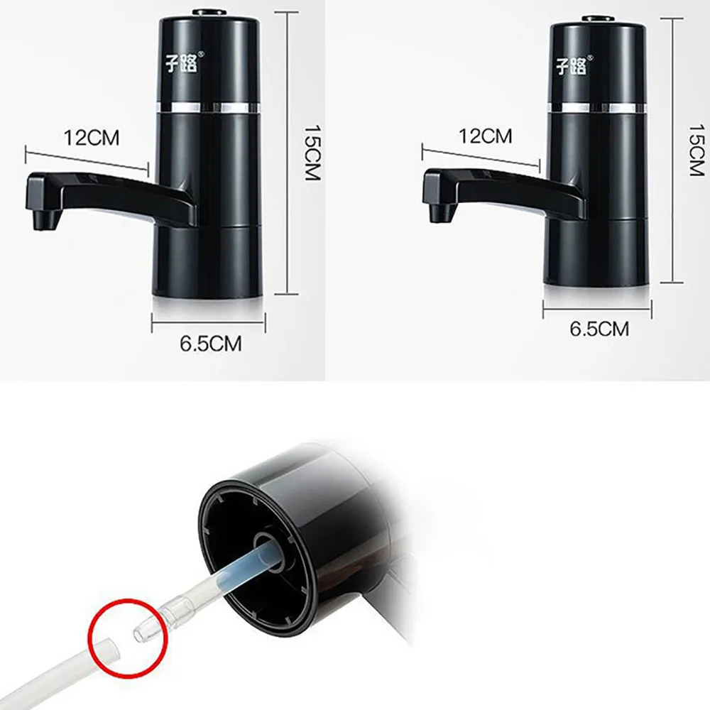 WTCABROE водяной насос диспенсер для воды беспроводной Перезаряжаемый Электрический питьевой инструмент для спорта портативные питьевые бутылки Посуда для напитков