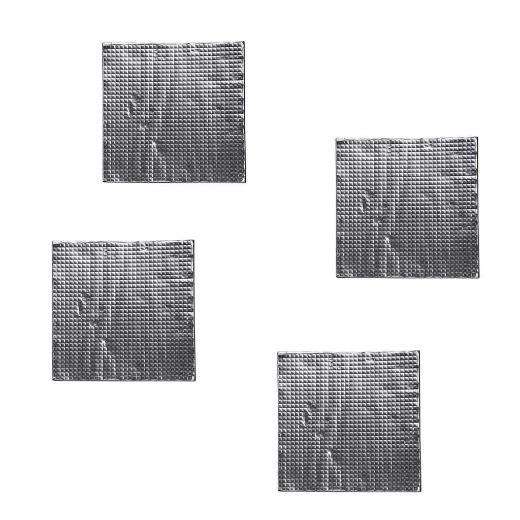 4xHeat Bed Insulation Cotton Foil Self-Adhesive Hotbed Thermal Pad 300*300mm