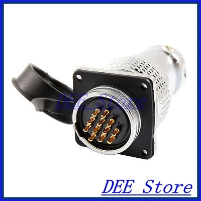 

Waterproof 12 Pins Aviation Connector Adapter AC 250V 7A
