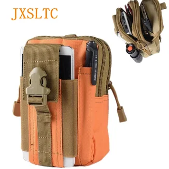 

JXSLTC brand mini Oxford cloth belt pocket pocket waterproof luggage bag belt assembly men portable pocket Mobile Phone Pockets