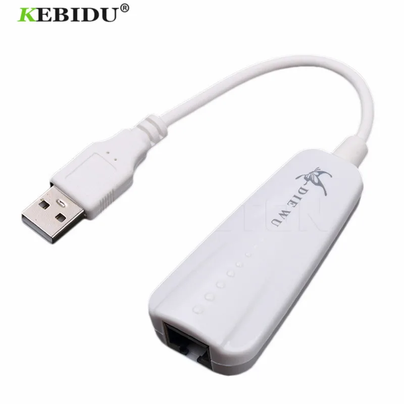 KEBIDU Usb 2,0 Сетевая карта USB для Ethernet RJ45 Lan гигабитный Интернет Ethernet USB адаптер для Windows 7/8/10/XP USB Ethernet