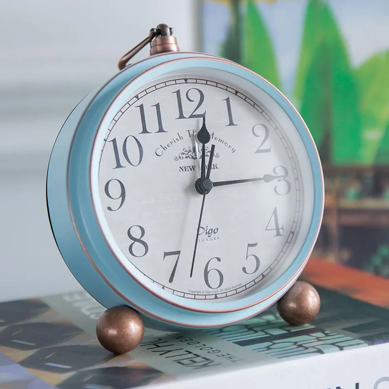  American Style Alarm Clock Alloy / Glass Mute Table Clocks Digital 12 Hours Modern Hanging Watch /  - 32949002314