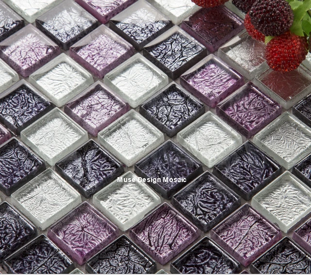 PandaHall Elite Purple Square Mosaic Tiles, 230pcs Bulk Mosaic Tiles for  Crafts Mosaic Glass Pieces Tiles for Picture Frames, Plates, Flowerpots,  Vases, Cups DIY & Crafts 