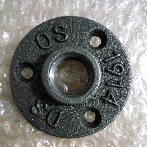 20pcsLotCasting Iron Pipe Flange With Three Bolt (14)