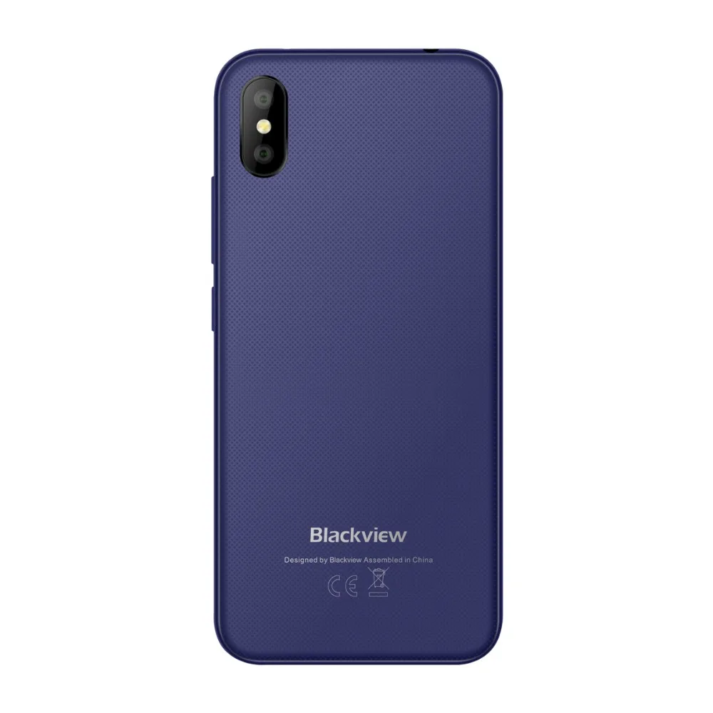 Blackview A30 5,5 дюймовый смартфон Android 8,1 mtk6580a четыре ядра Оперативная память 2 ГБ Встроенная память 16 ГБ 8MP + 5MP Face ID Dual SIM WCDMA 3G мобильный телефоны