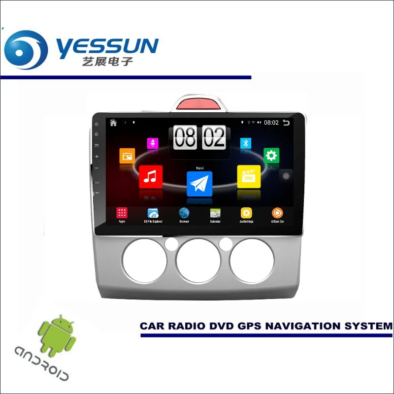 

YESSUN Car Android Player Multimedia For Ford For Focus Radio Stereo GPS Nav Navi Map Navigation ( no CD DVD ) 10.1" HD Screen