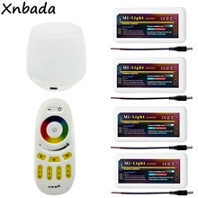 Milight FUT038 RGBW светодиодный контроллер 2,4G беспроводной RGBW удаленный wifi IBOX1 телефон приложение для RGB RGBW rgbww светодиодные полосы DC12-24V