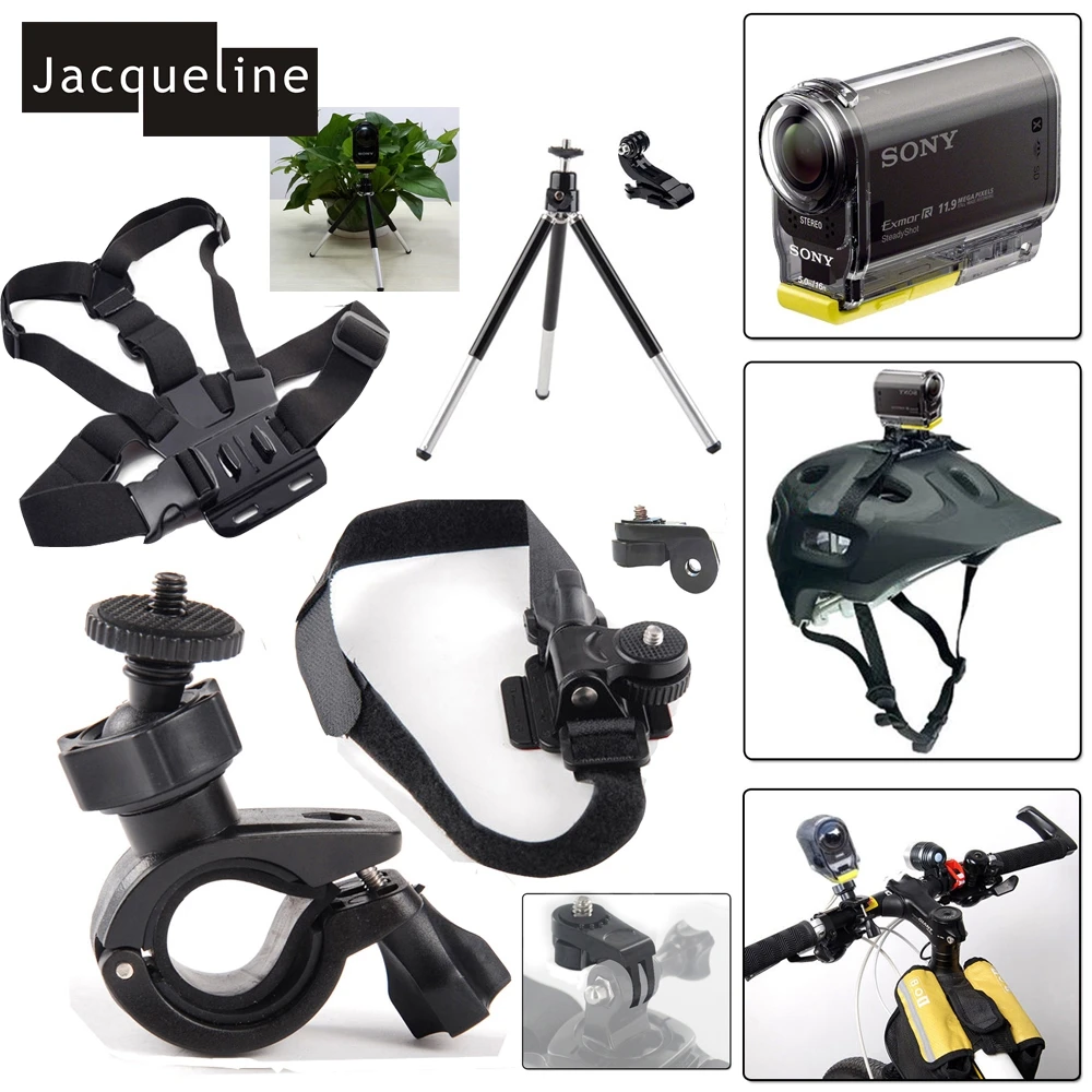 Jacqueline для Ion Air Pro 2/3 комплект креплений шлема экшн камеры Sony HDR AS20 AS200V AS15 AS30V AS100V AZ1