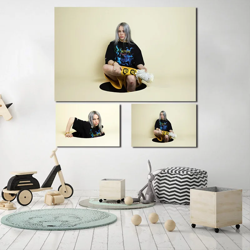 

Billie Eilish Quotes HD Wallpapers Wall Art Canvas Poster And Print Canvas Painting Decorative Picture Living Room Home Decor