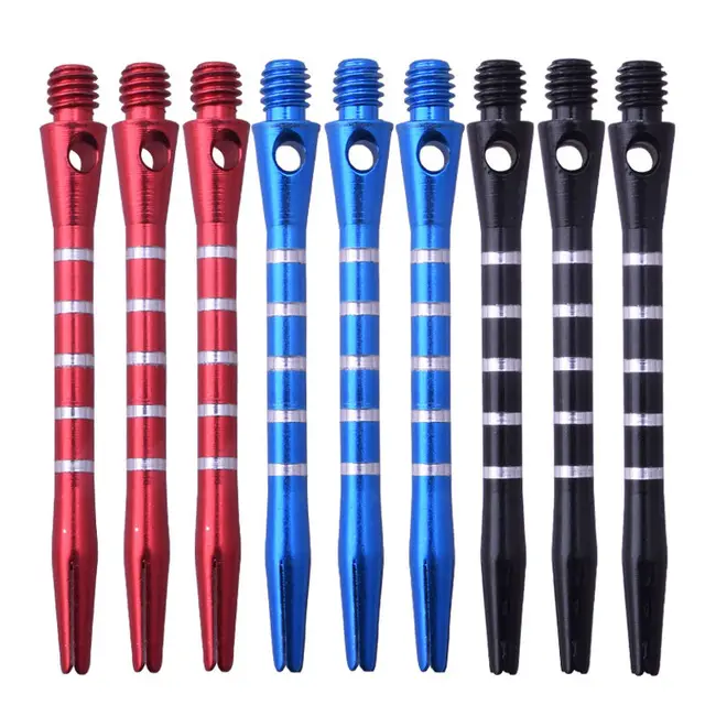 10pcs/lot Outdoor sports of Aluminum Dart Shafts Medium Darts Shaft Alu