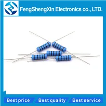 20pcs/lot 3W Metal film resistor 1% 1R ~ 1M 2.2R 4.7R 10R 22R 47R 100R 220R 470R 1K 10K 100K 2.2 4.7 10 22 47 100 220 470 ohm