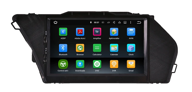 Flash Deal 7" Android 8.1 Car Multimedia Player GPS Navigation for Mercedes Benz GLK X204 2008-2013 with BT DVD SD USB AUX WiFi 4Core 2+16G 2