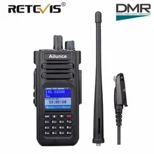 Dual Band DMR Ham Radio Retevis Ailunce HD1 (GPS) Digital Walkie Talkie 10W VHF UHF Amateur Radio Hf Transceiver +Program Cable