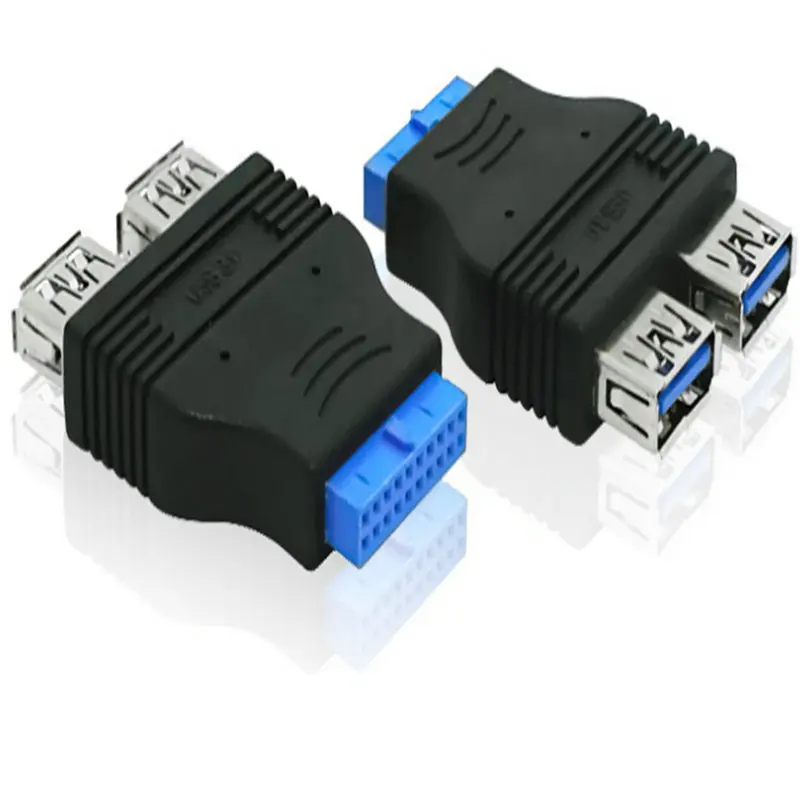 Материнская плата 2 порта USB 3 0 A гнездо 20 Pin разъем адаптер совместимый Скорость