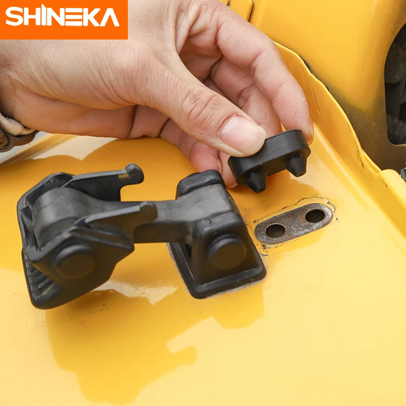 SHINEKA для Jeep Wrangler TJ 1997 2006 Автомобильная металлическая пряжка крышка прокладка
