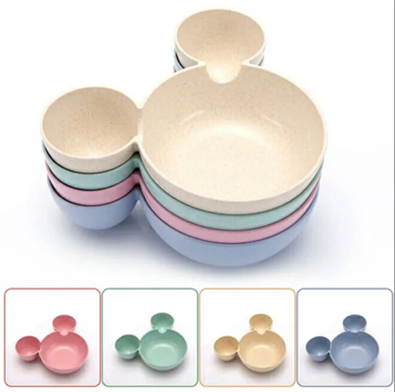 Infant Kid Bowl Dishes Cartoon Mouse Lunch Box Kid Baby Children Baby Rice Feeding Bowl Plastic Snack Plate Tableware Infant Kid Bowl Dishes Cartoon Mouse Lunch Box Kid Baby Children Baby Rice Feeding Bowl Plastic Snack Plate Tableware