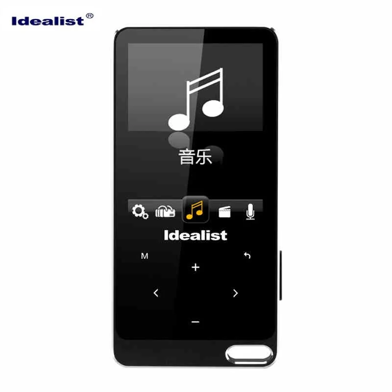 Idealist 80 часов сенсорный MP4 плеер 8G 2 4 дюйма без потерь музыкальный TF HD Запись