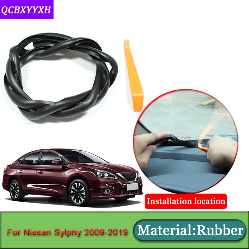 Авто Стайлинг для Nissan Sylphy 2009 2019 анти звуконепроницаемые не пропускающие шума