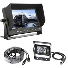 Accfly SONY CCD HD auto reverse back up telecamera posteriore per I Camion Caravan bus Van Escavatore RV Trailer Camper con Monitor