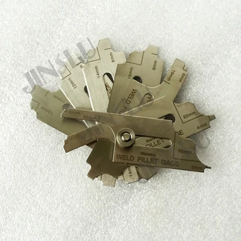 

Free Shipping Measure Tools Welding Gauge 7P Fillet MG-11 Weld Set Gage Gauge Welding Inspection