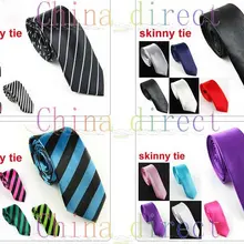 Прямая с фабрики тонкий обтягивающий галстук шейный галстук 100 шт./партия